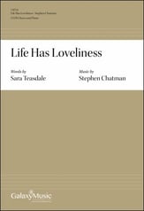 Life Has Loveliness SATB choral sheet music cover